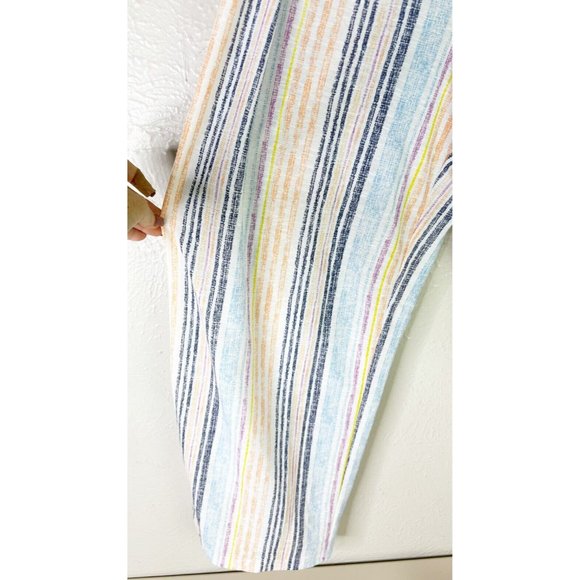 EST 1948 Plus 18/20 Spring Set-100% Cotton Collar Top/High Rise Stripe Pant EUC - Picture 8 of 14